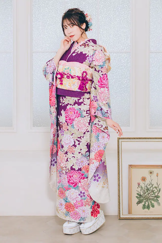 成人式振袖カタログ(I-3412) | 成人式の振袖レンタル・振袖購入・ママ
