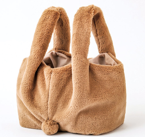 うさぎみたいなしっぽ付きファーBag Book 【付録】 うさぎしっぽ付き