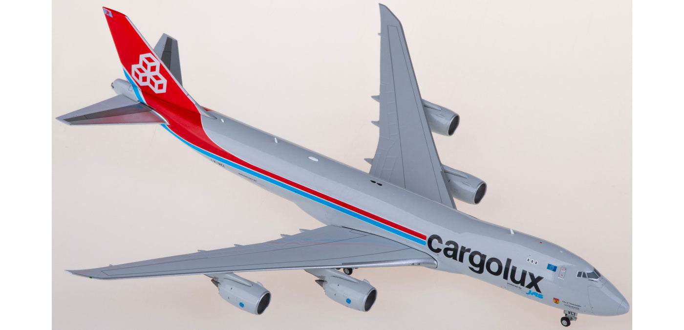 1:400 JC Wings XX40155 Cargolux Cargo Boeing 747-8F LX-VCI