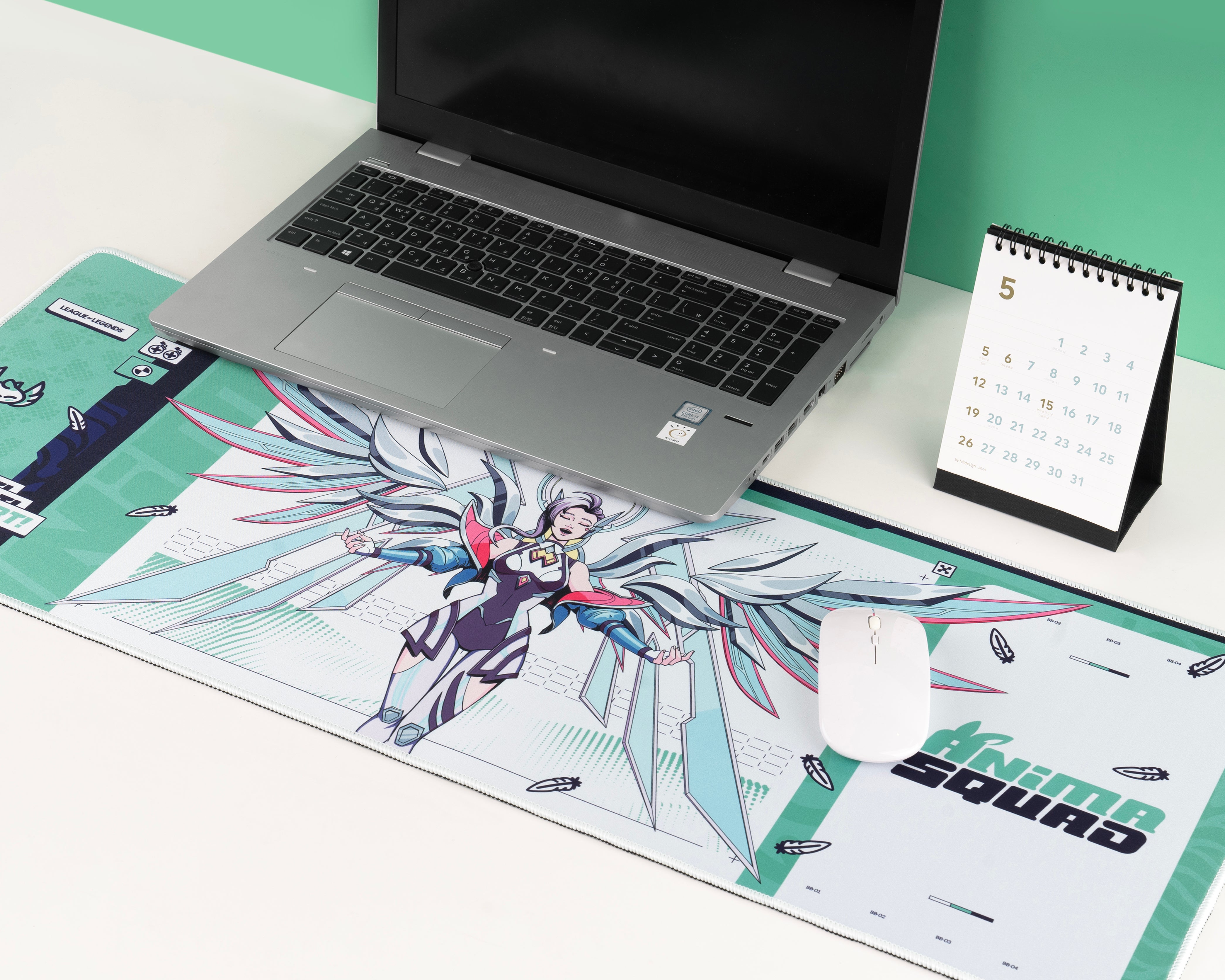 アニマ部隊 セラフィーン XL デスクマット – FUTAROKU