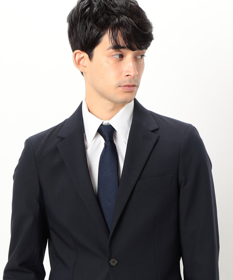 シルク100％】ソリッド 無地 ネクタイ（47-06NC01-203）｜コムサイズム