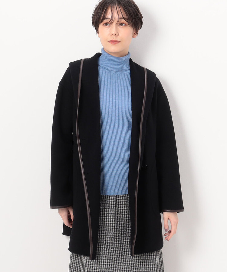 AUBERGE 21aw MCKINLEY コート サイズ44 ネイビー