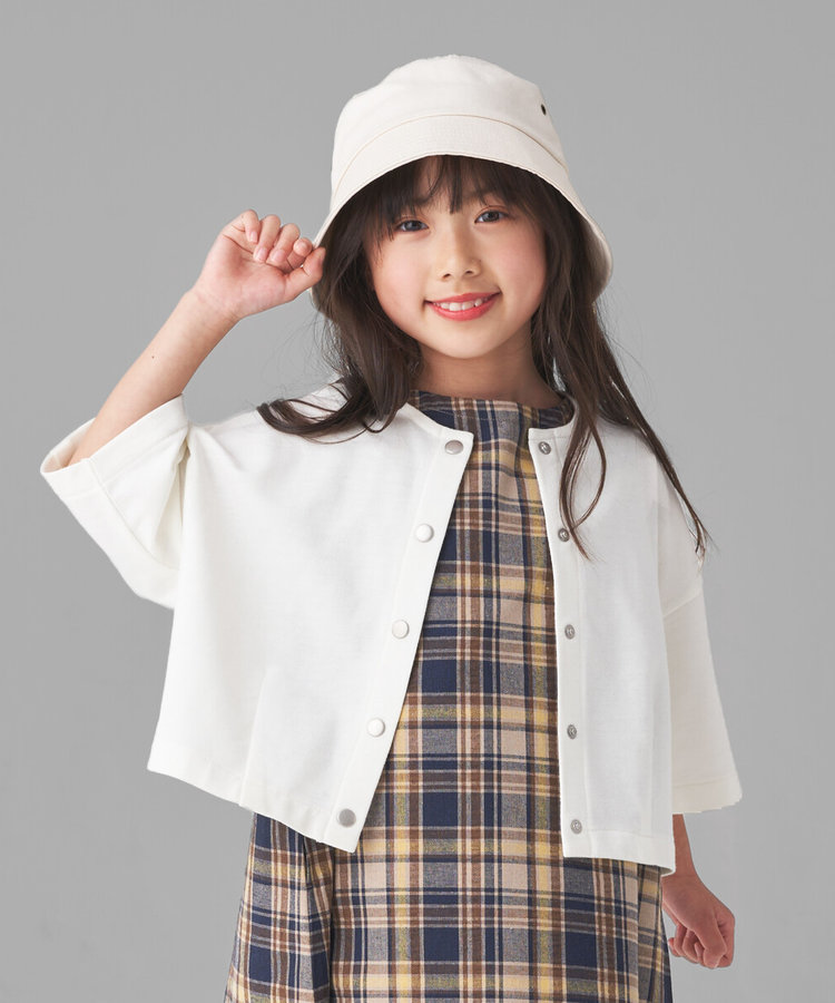 5分袖 クルーネック カーディガン（98-67CG33-204）｜コムサイズム