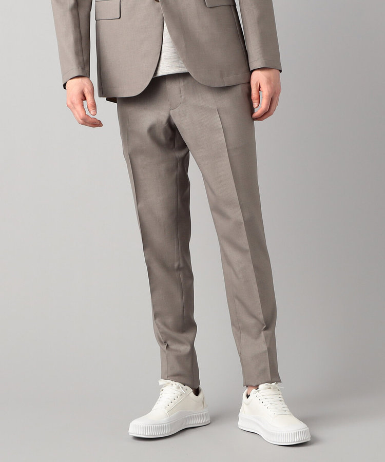 セットアップ対応】シャドー千鳥 パンツ（07-25PG03-204）｜コムサメン