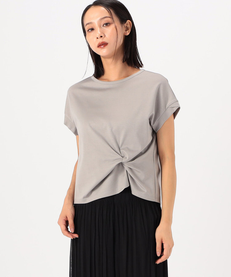 コットン強撚ポンチ デザインタックシャツ（01-01EI03-204）｜K.T