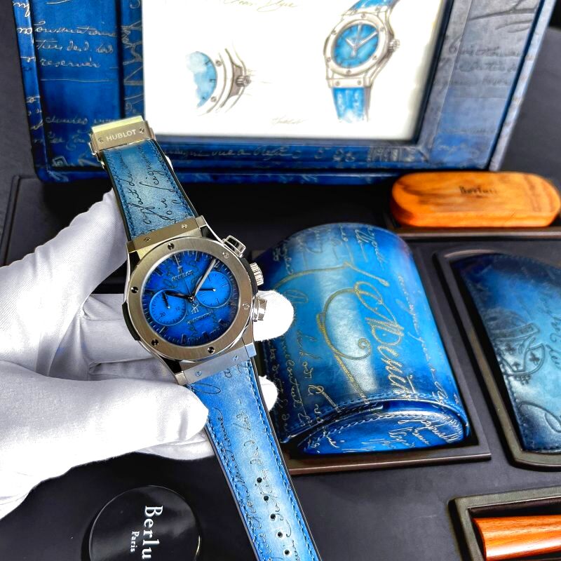 世界限定250本 ウブロ クラシックフュージョン クロノ ベルルッティ