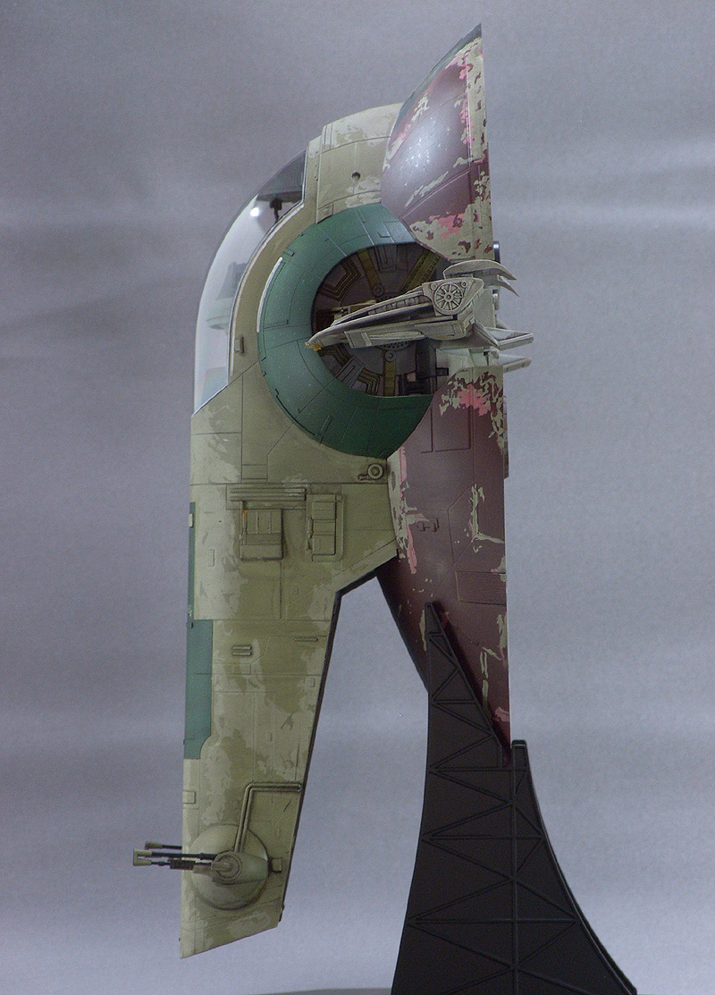 1/72 スレーブⅠ(ボバ・フェットバージョン): G-CUBE製作日誌