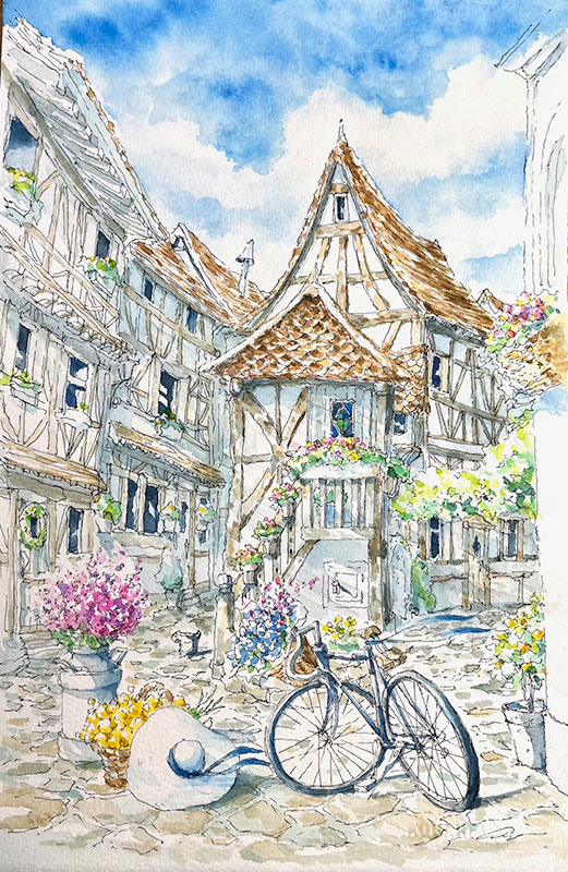 内田新哉 水彩作品展 | ギャラリーコンセプト21(Gallery Concept 21)