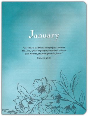Jesus Calling, Large Text Teal Leathersoft, with Full Scriptures
