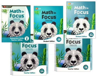 Math in Focus Homeschool Kit, Grade 5 (2020 Edition