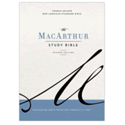 NASB MacArthur Study Bible, 2nd Edition, Comfort Print--hardcover