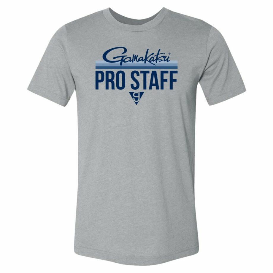 Gamakatsu Pro Staff T-Shirt Gray - Gamakatsu USA Fishing Hooks