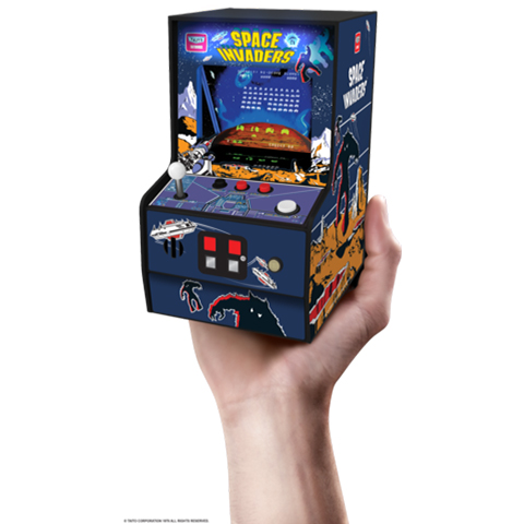 スペースインベーダー」が手のひらサイズの筐体になって発売！ - GAME
