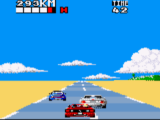 アウトラン - みんなのゲームギアレビュー