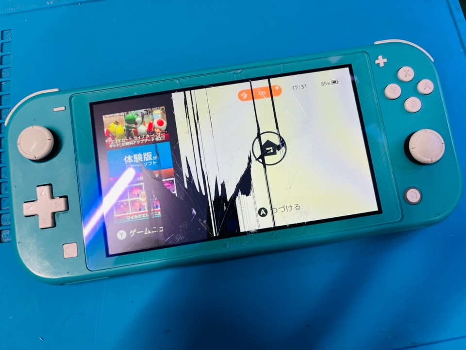 修理】Switchの画面が割れて液晶が映らない時の対処法 - Nintendo