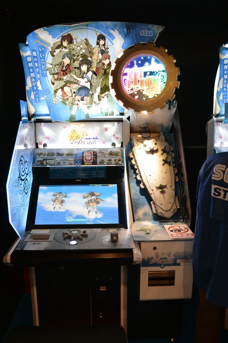 艦これアーケード』筐体とゲーム画面が公開！ゲームの流れも明らかに