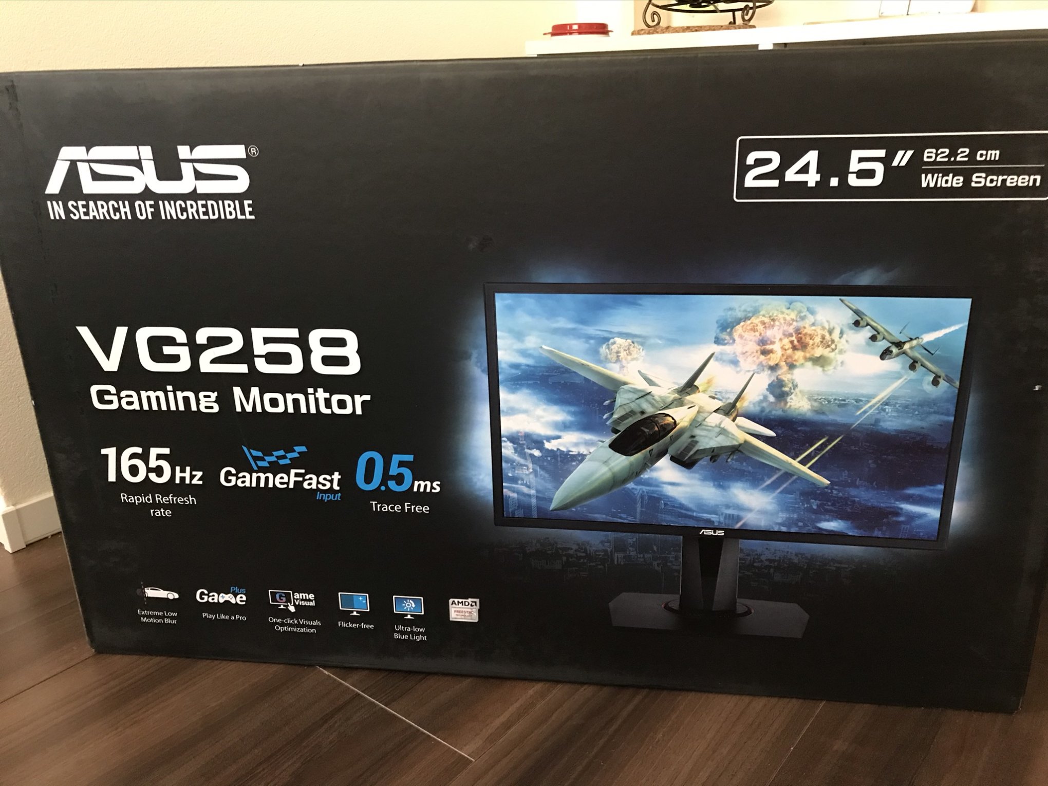 プロゲーマーから支持されるASUS製24.5インチ165Hzゲーミングモニター