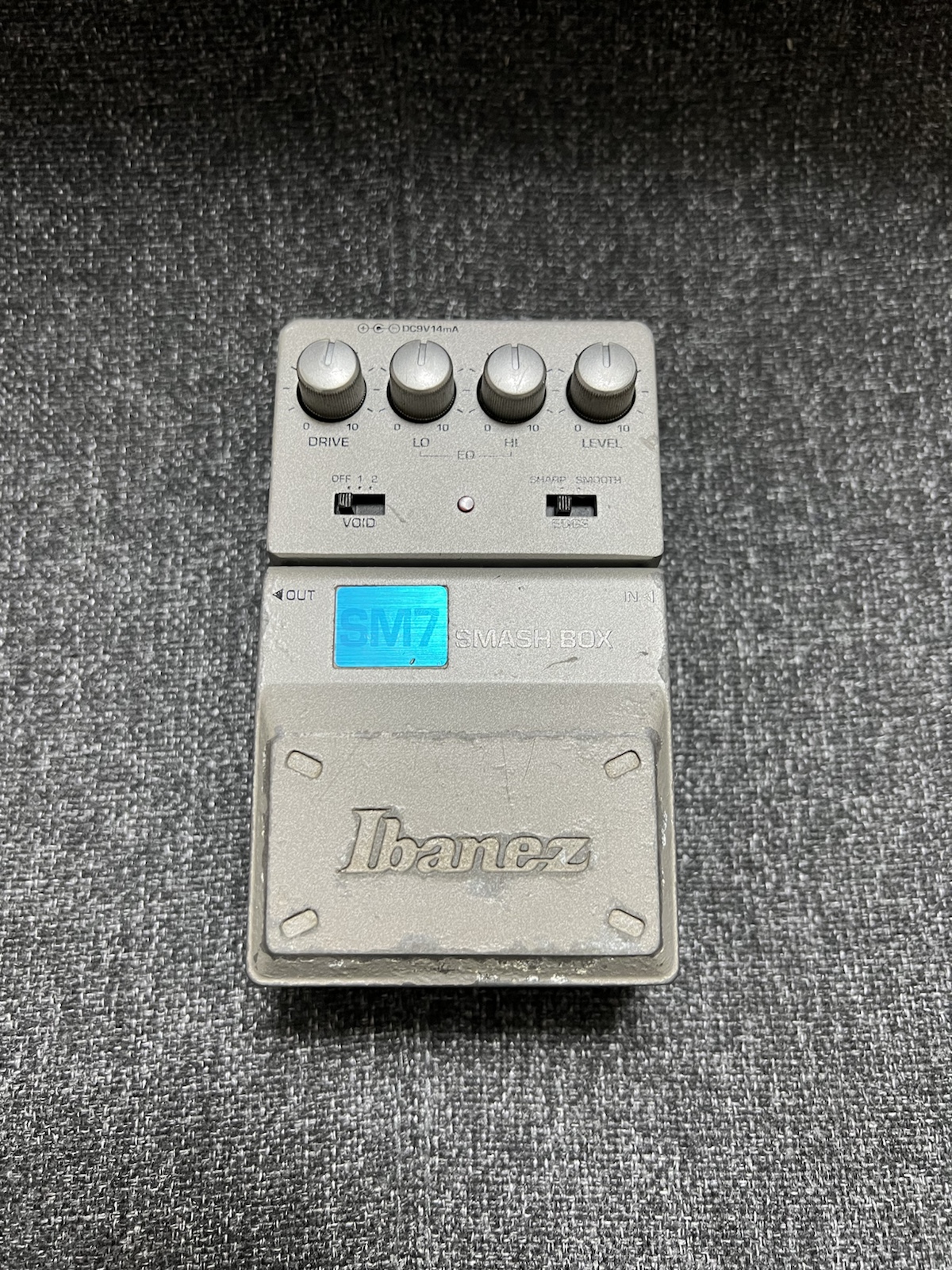 IbanezのTONE-LOKシリーズ、SM7 SMASH BOXを見てみる - がんばれジャズ