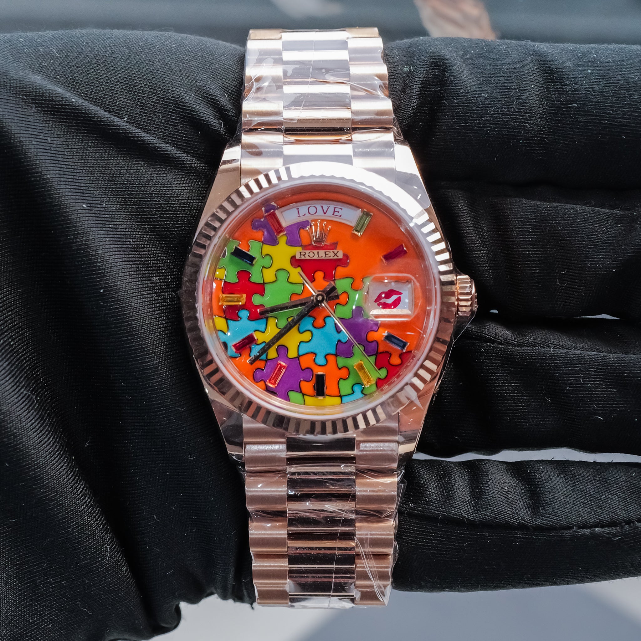 Rolex Unworn 2024 Day-Date 36mm 128235 Puzzle Dial