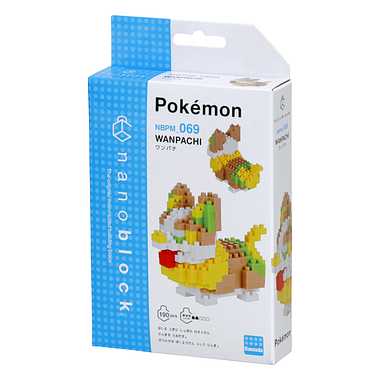NBPM_069 ナノブロック ポケットモンスター ワンパチ | 玩具卸売