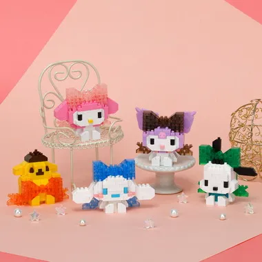 NBCC_250 ナノブロック ポムポムプリン ビッグリボン | 玩具卸売