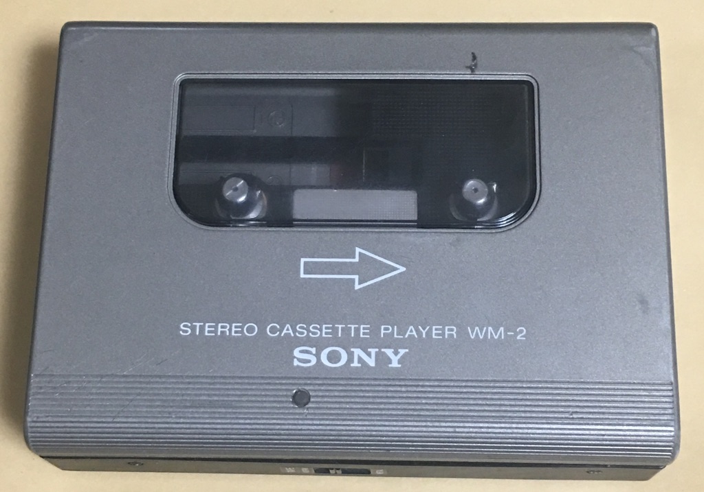 SONY WM-2を修理しました。ベルト交換、内部清掃。 | ガァガァ堂