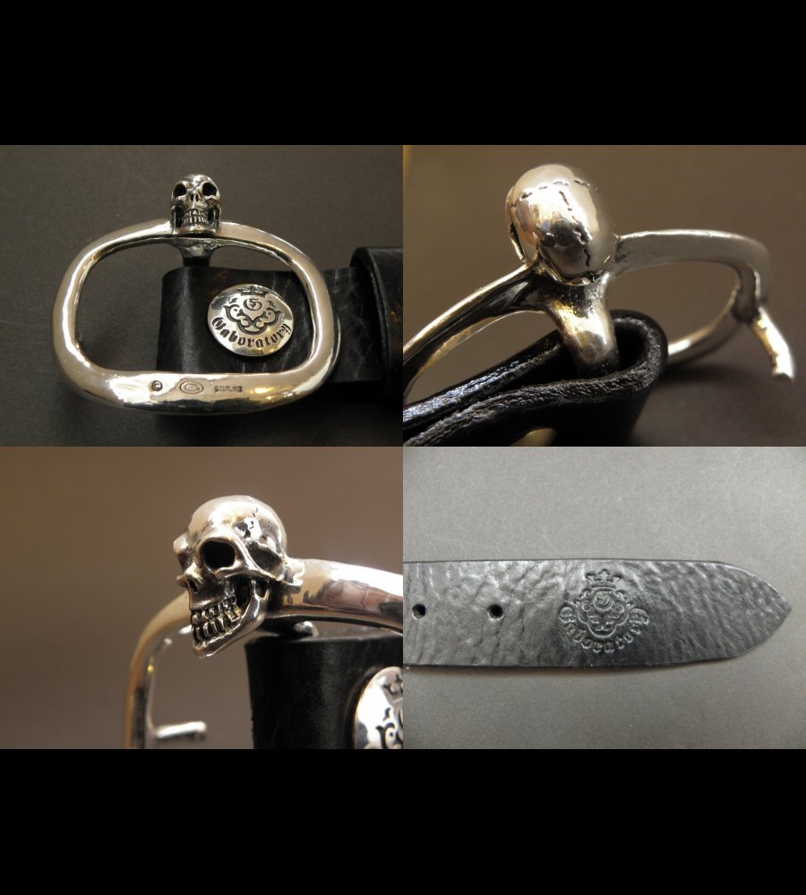 Gaborartory Skull On American Vintage Buckle