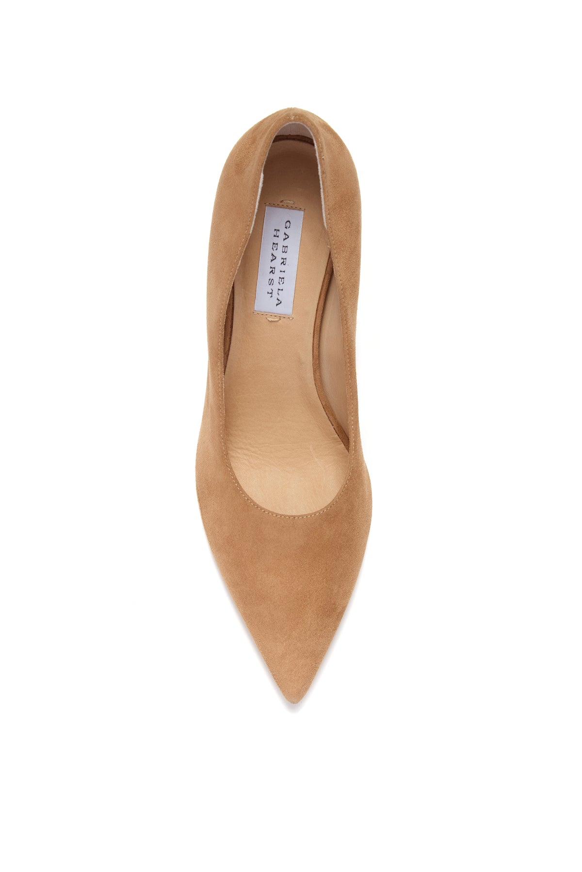Edwina High Heel Stiletto Pump in Dark Camel Suede – Gabriela Hearst