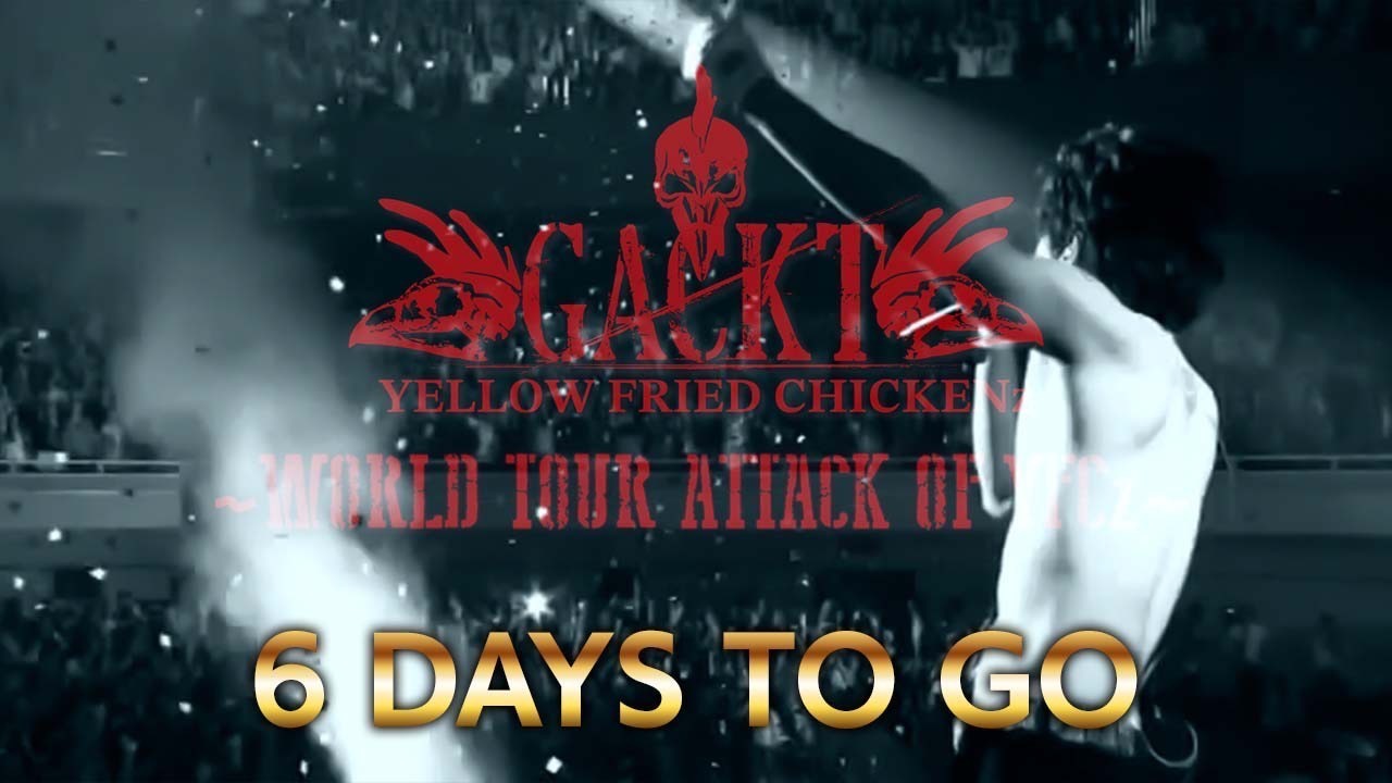 GACKT YELLOW FRIED CHICKENz ～WORLD TOUR ATTACK OF YFCz～のセット