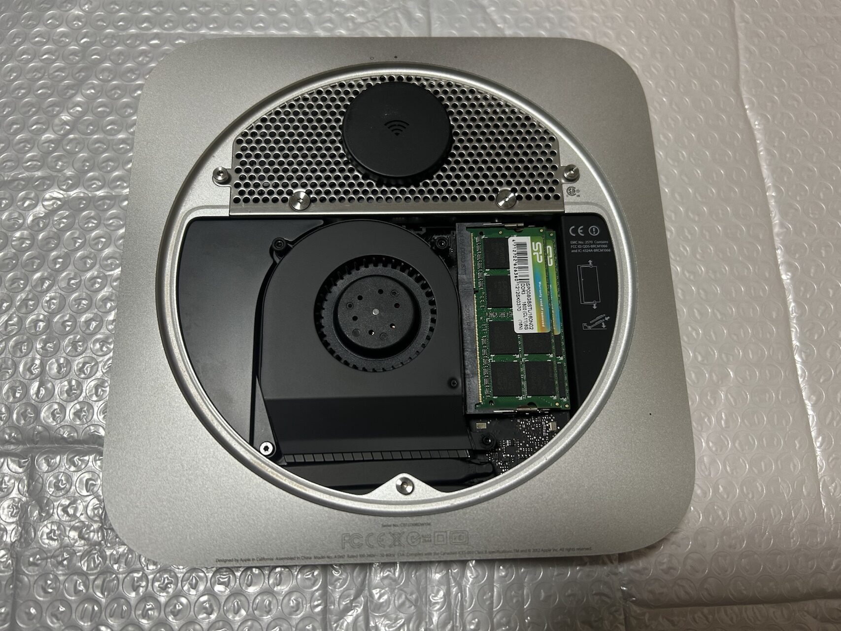 今更】Mac mini Late 2012を10年ぶりに引っ張り出してSSD化＆強引に