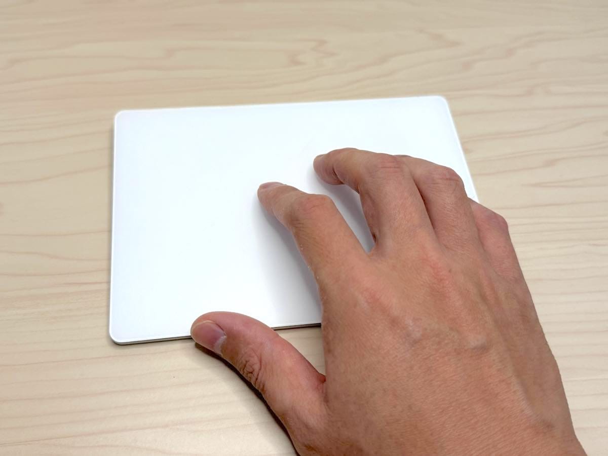 Apple Magic Trackpad（マジックトラックパッド）をレビュー！マルチ