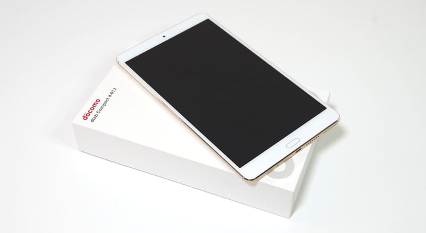 レビュー】 Docomo「dtab Compact d-01j」は2年半前のモデルだけど