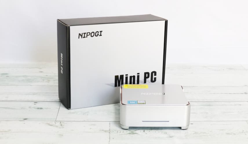 レビュー】 NiPoGi GK3Plus：やや大型だけど熱対策されていて静音なN95