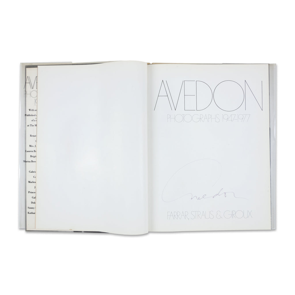 Avedon: Photographs 1947–1977 Rare Book | Gagosian Shop
