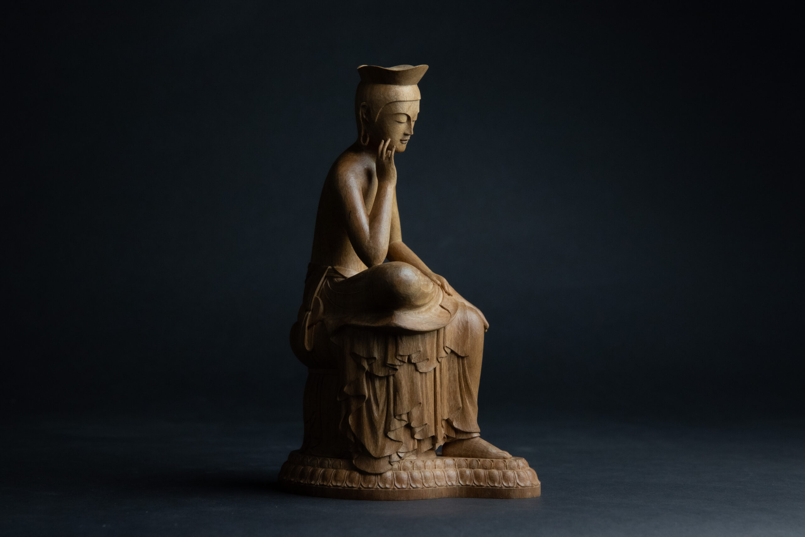 弥勒菩薩半跏思惟像 制作実績 | 京都の仏師【我休】GAKYU by 宮本工藝