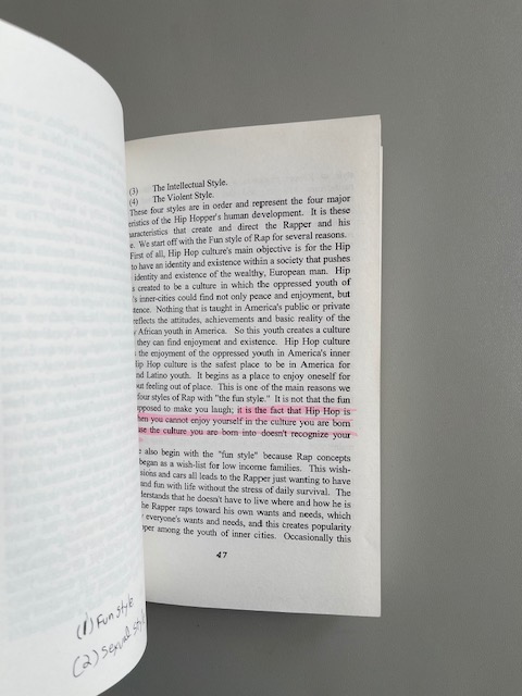 The Science of Rap - Galerie Babylone