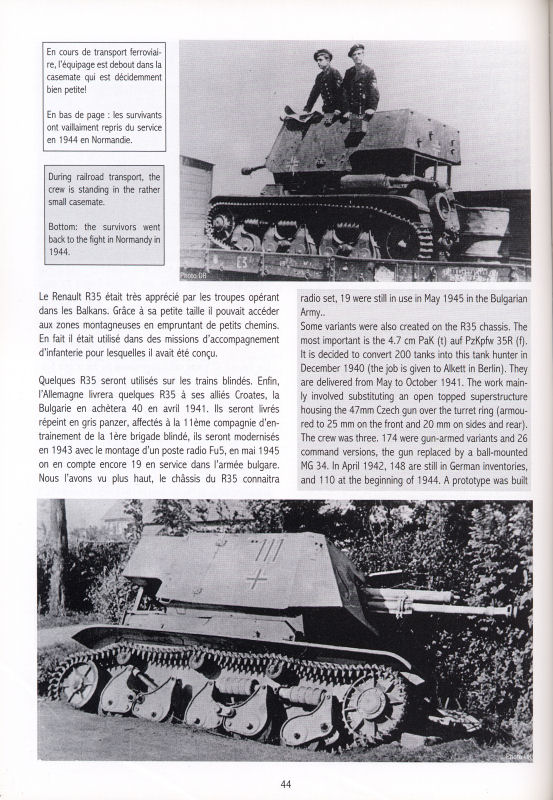 Armorama :: Editions Du Barbotin Renault R35/R40 Review