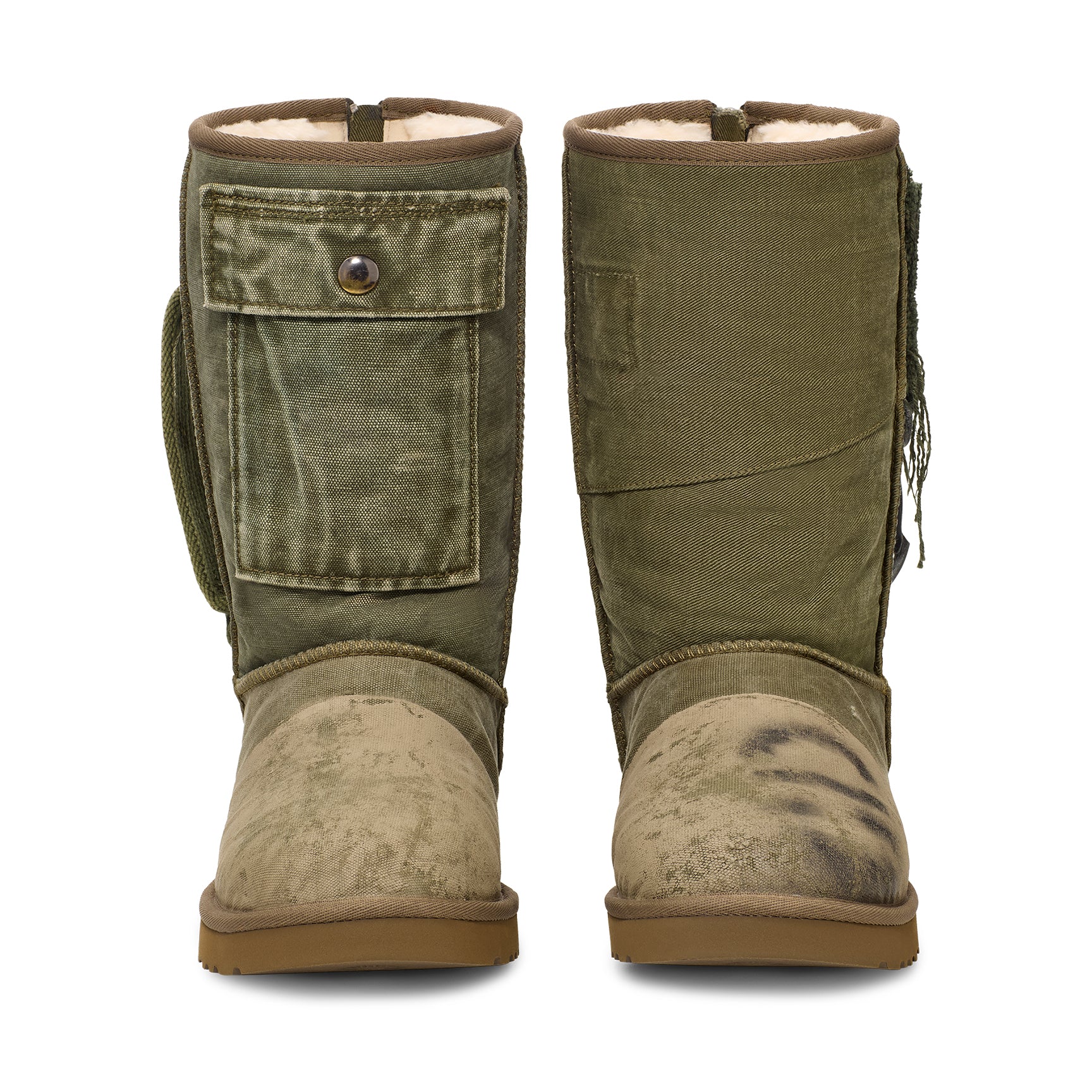 GALLERY DEPT. UGG CANVAS BOOT | GREEN