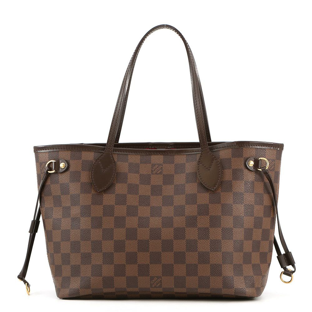 ルイヴィトン トートバッグ ダミエ・エベヌ ネヴァーフル PM N51109