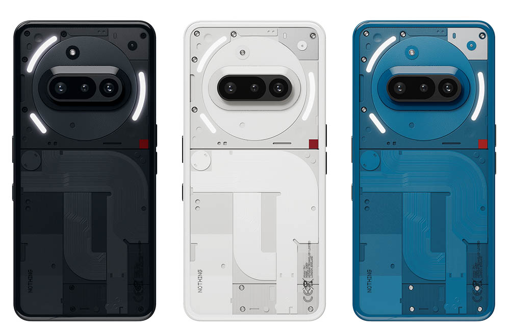 トリプルカメラで個性あふれるデザインのNothing Phone (3a) / (3a