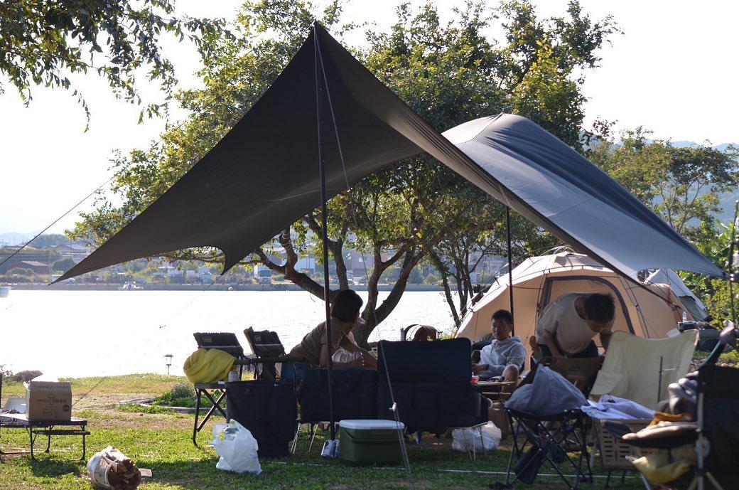 最強のタープ! あのマックワンが着弾してます! | 神戸市西区のキャンプ