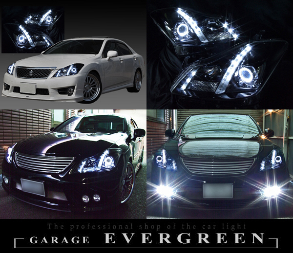 GRS200/GRS201/GRS204 クラウン アスリート 前期/後期 白色LED増設