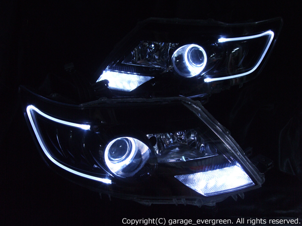 C25系 セレナ 後期 純正HID車用 純正ドレスアップヘッドライト LED