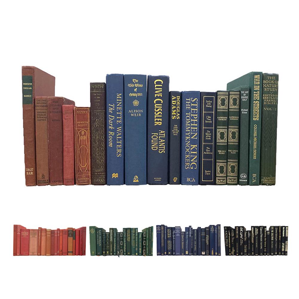 ユーズドブック 50cm (アンティーク 洋書 本 ディスプレイ ダルトン