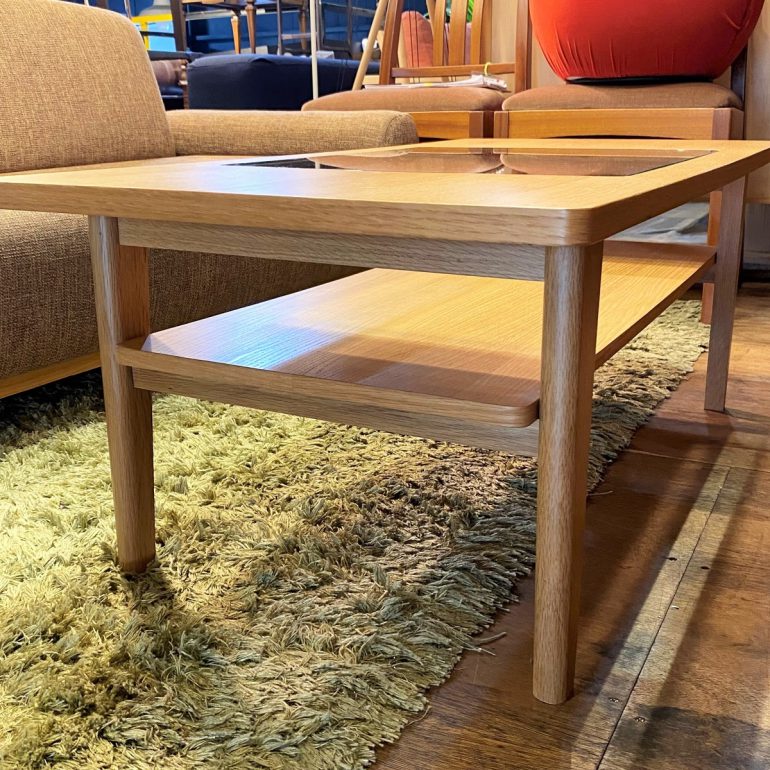 unico/ウニコ SIGNE シグネ ローテーブル センターテーブル オーク材