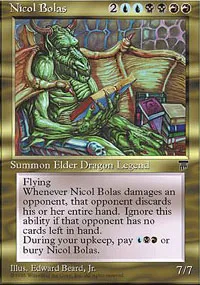 Nicol Bolas MTG - Legends #0 (English) | Magic: The Gathering