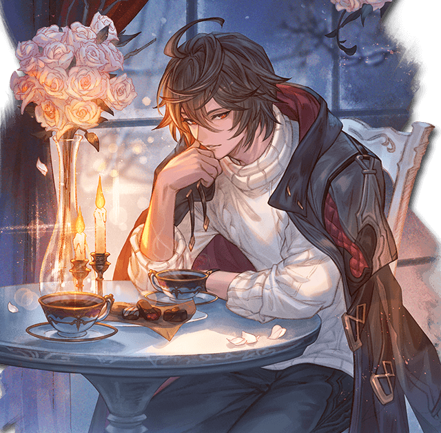 グランブルーファンタジー 高精細複製画 サンダルフォン バレンタイン