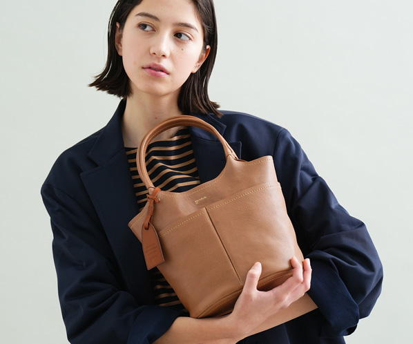 タスカ バケツ型トート｜商品一覧 | 革財布、バッグのgenten(ゲンテン