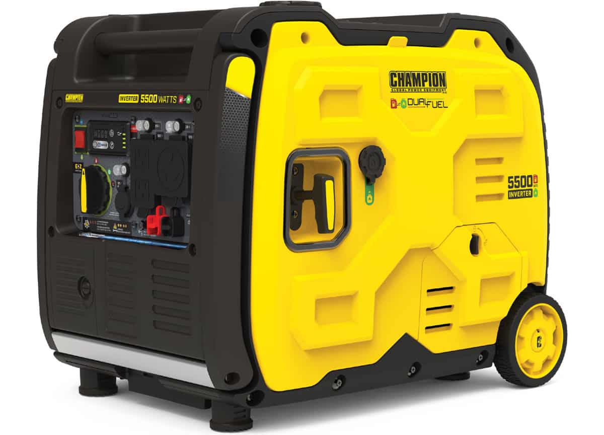 Champion 201469 5500W Dual Fuel Inverter Generator