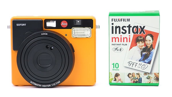 ライカ インスタントカメラ ゾフォート オレンジ フィルムセット